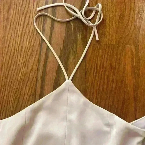 Amanda Uprichard One Shoulder Dress in Cream - Picture 5 of 8